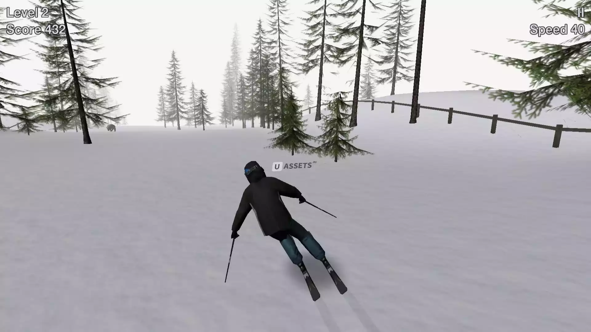 Mobile Ski Game with Tilt Controls » UASSETS.RU - всё для Unity и Unreal  Engine